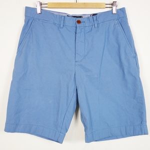 Tommy Hilfiger Blue Cotton Chino Shorts 34 Men's